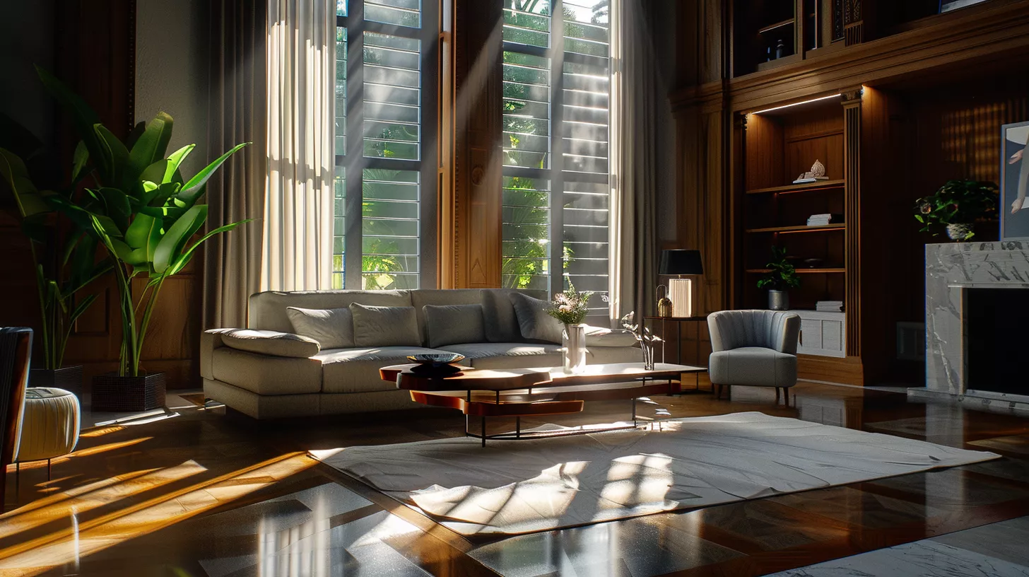 تصميم داخلي ذكي مستوحى من الهوية السعودية